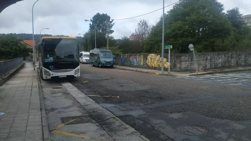 Un Iveco Crossway de Monbus en A Estrada
