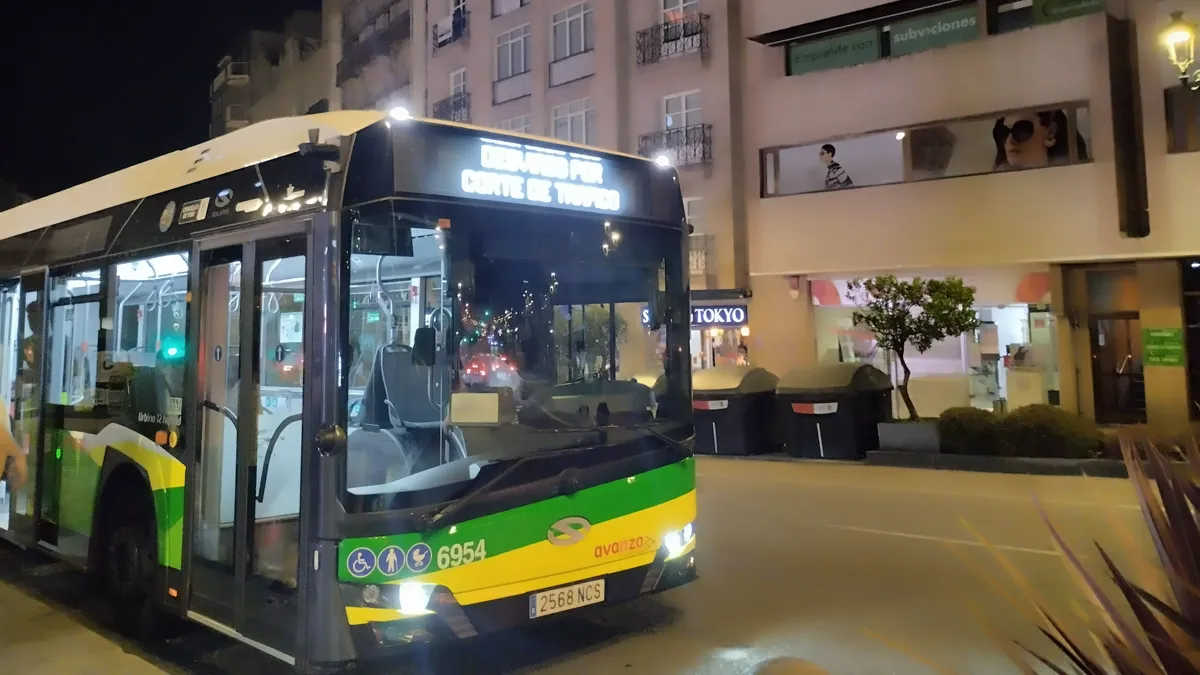 Uno de los últimos autobuses adquiridos por Vitrasa, que nos seguirá llevando durante 9 años como mínimo