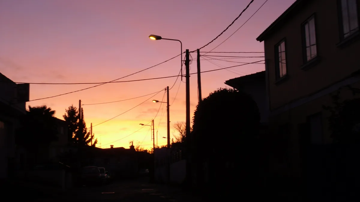 Imagen escogida para mi primer trabajo, sacada en la Rúa do Carballo el 8 de diciembre de 2014