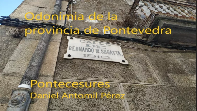 Los nombres de las calles de Pontecesures