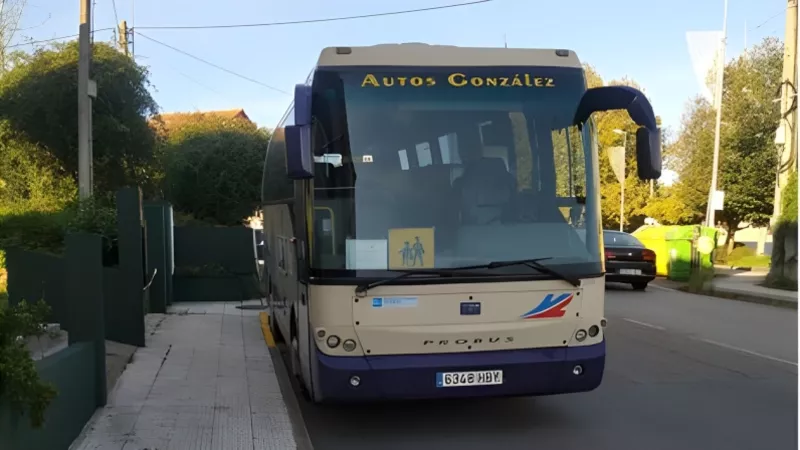 Un BMC Probus, que a veces se ven en esta línea