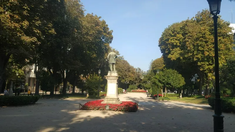 Praza de Compostela, centro neurálgico del barrio