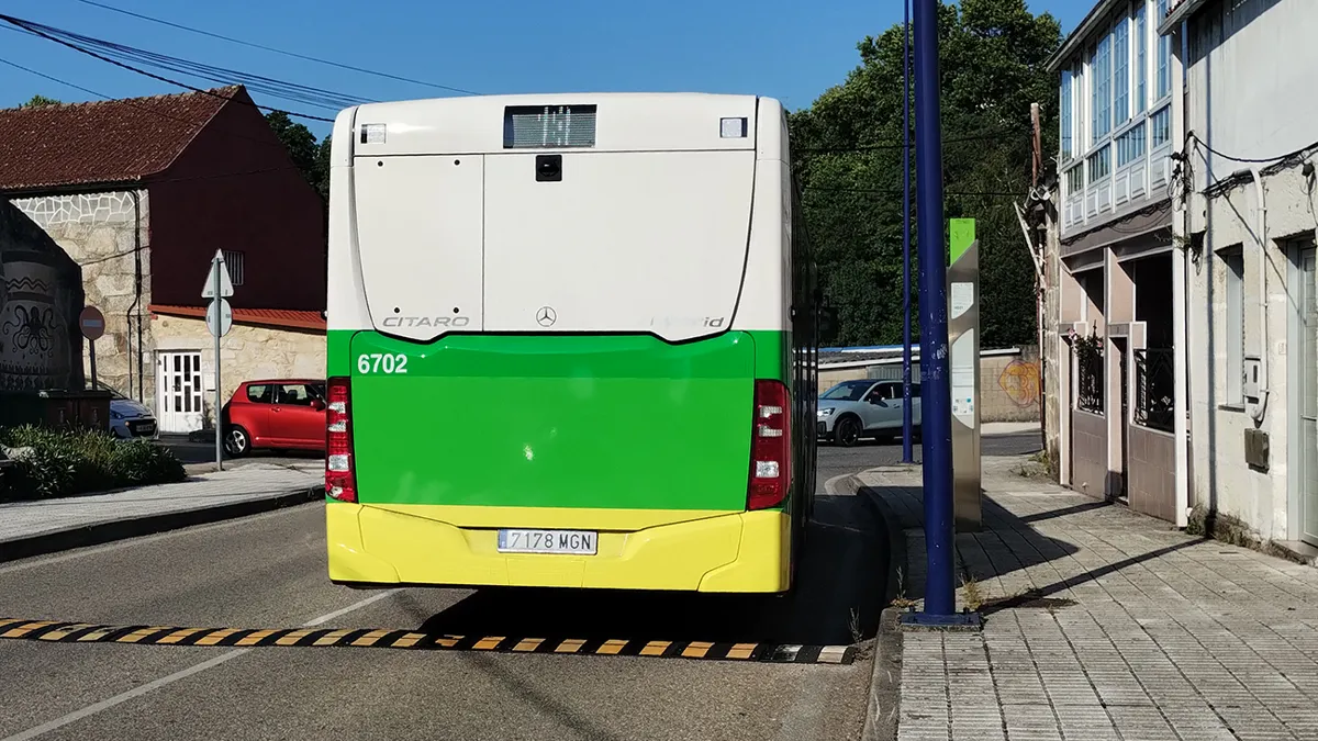 El nuevo Citaro K por Camiño Freixeiro, haciendo el 18A
