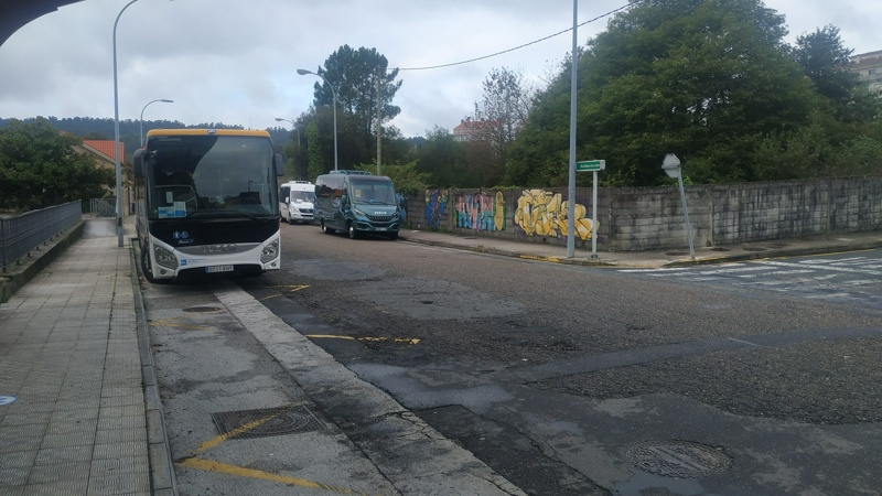 Un Iveco Crossway de Monbus en A Estrada