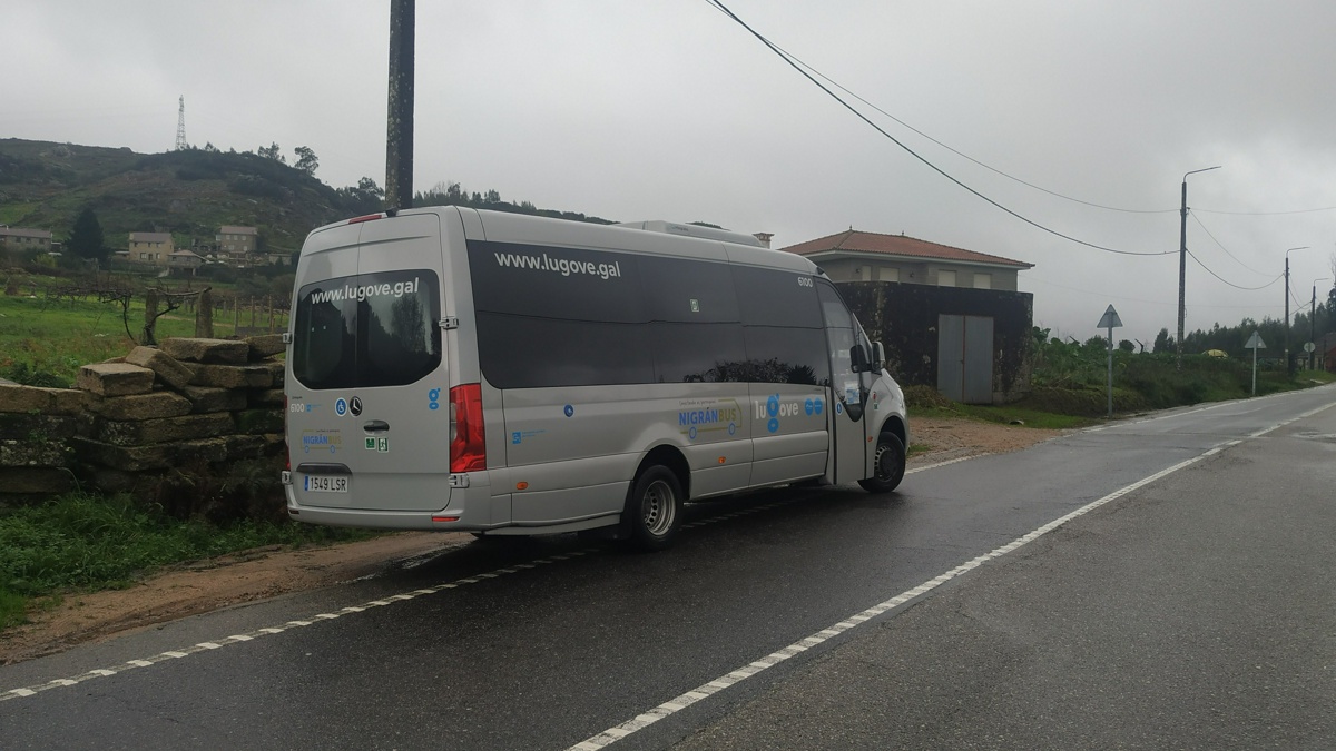 El vehículo utilizado para prestar el servicio