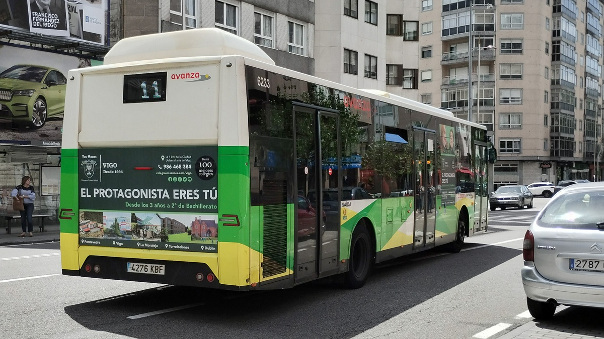 Un MAN A22 en la línea 11 durante el último día de paros parciales en mayo.