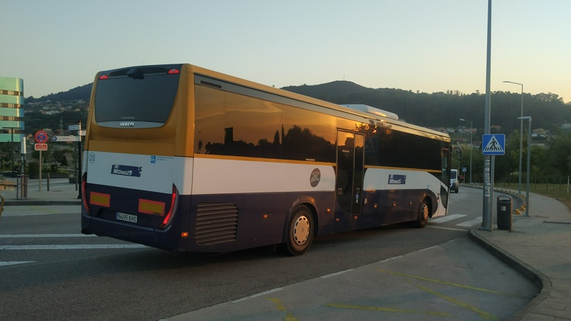 Un Iveco Crossway, vehículo nunca visto en la XG621 ni en la XG622