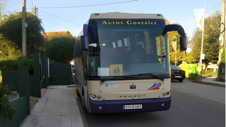 Un BMC Probus, que a veces se ven en esta línea