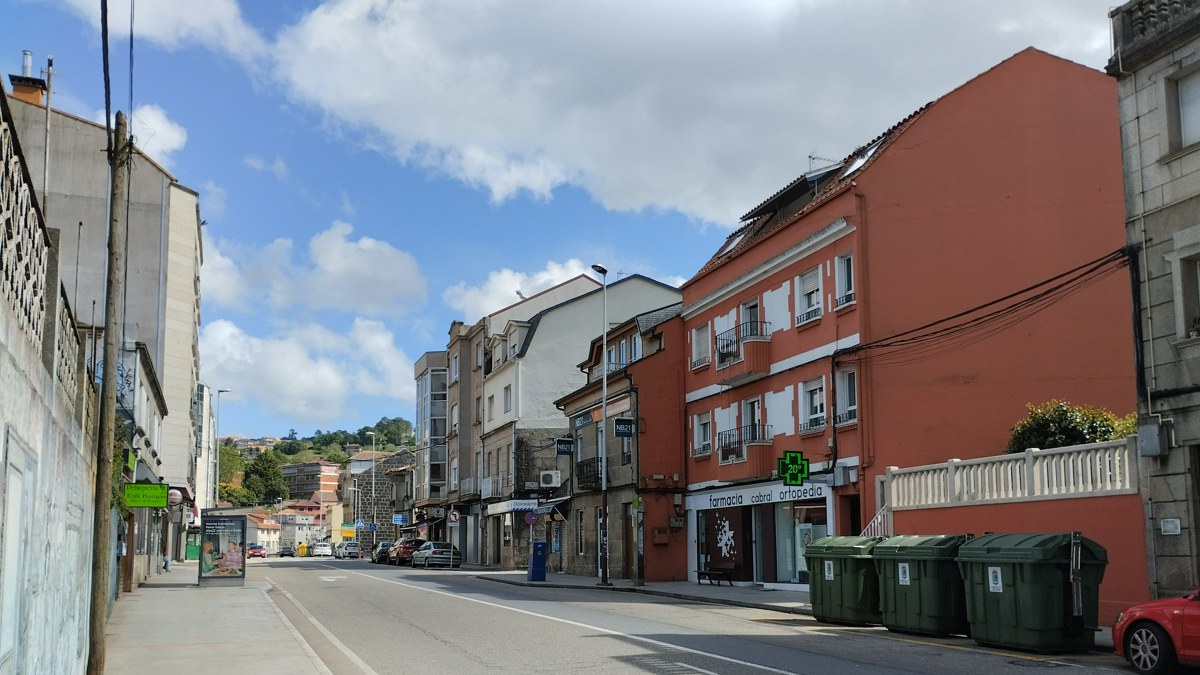 Zona central del barrio, en Ramón Nieto