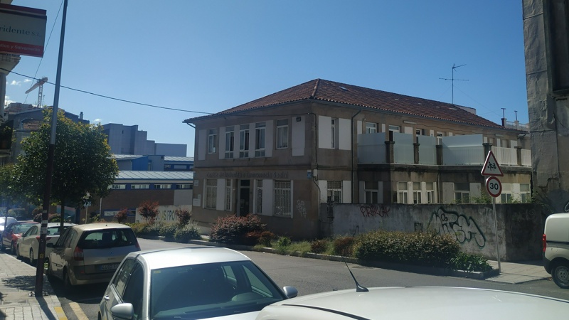 Albergue municipal de Vigo, en la Rúa do Marqués de Valterra