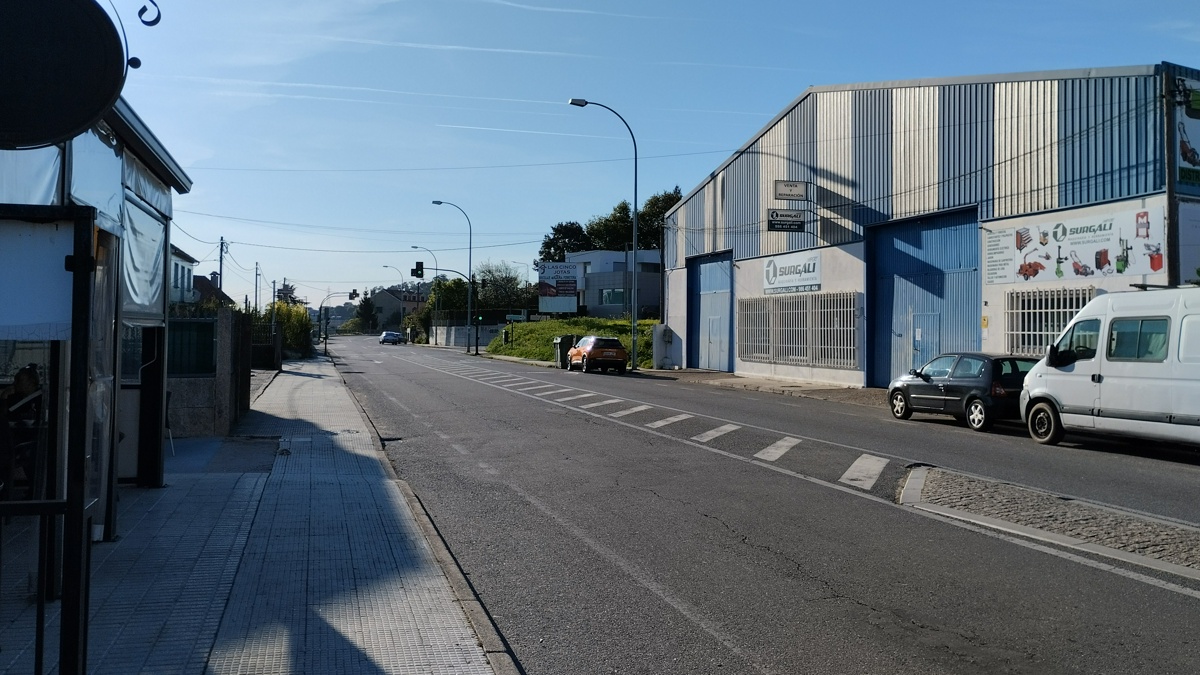 Avenida do Aeroporto, a su paso por Fonte Escura