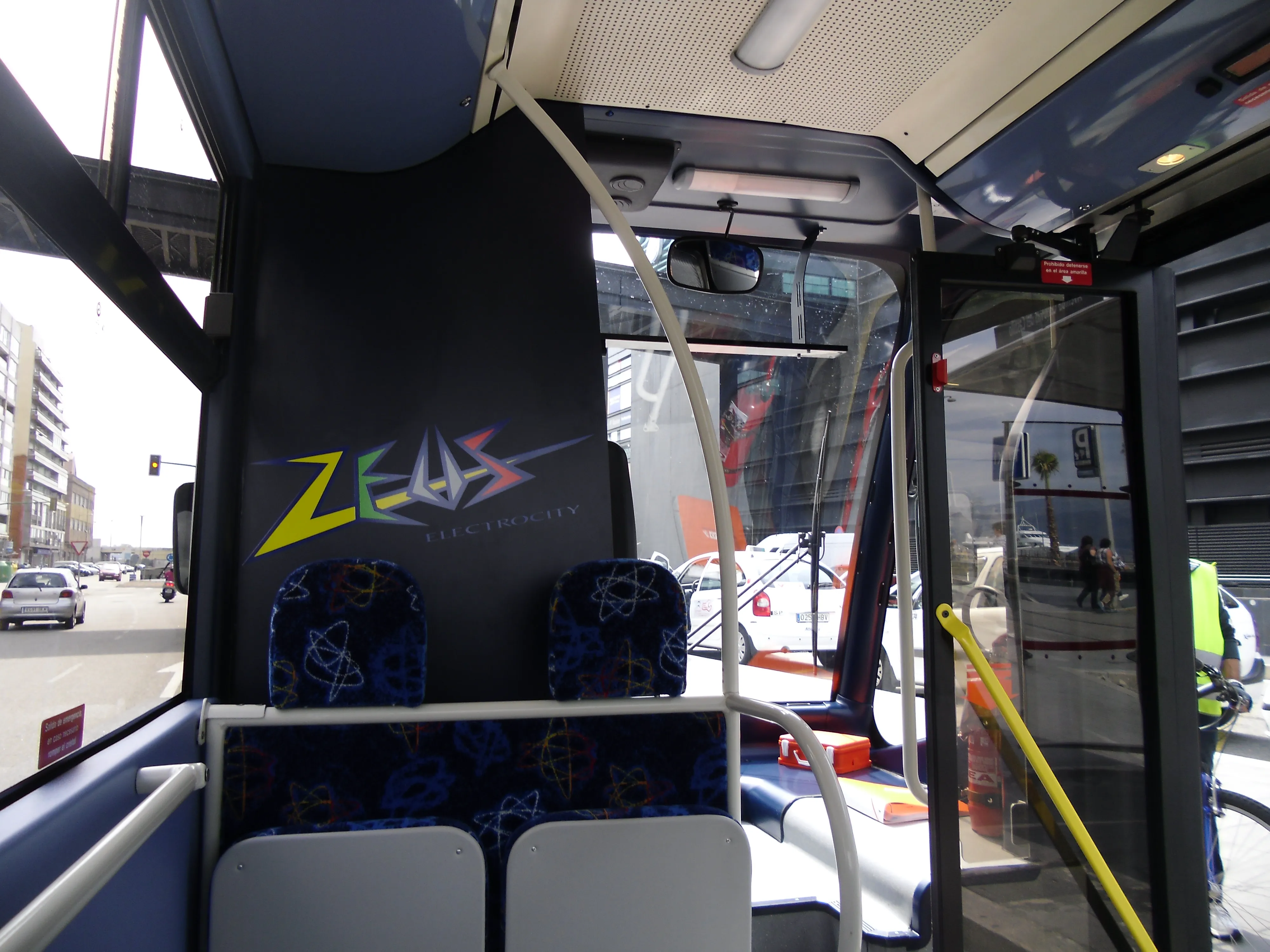 Interior del vehículo