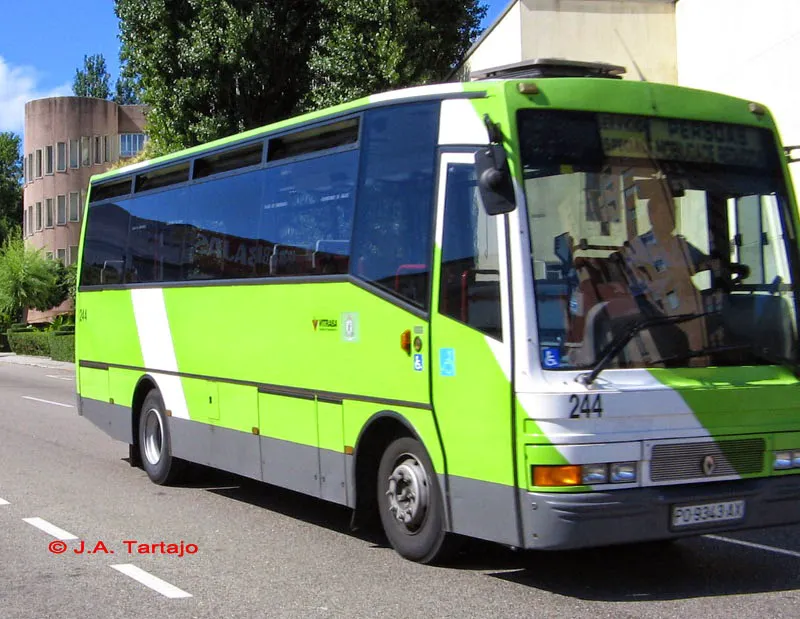 El primer autobús PMR de Vitrasa. Imagen de José A. Tartajo