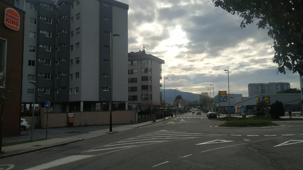 Avenida da Florida, justo donde se encontraba la casa que le dio el nombre