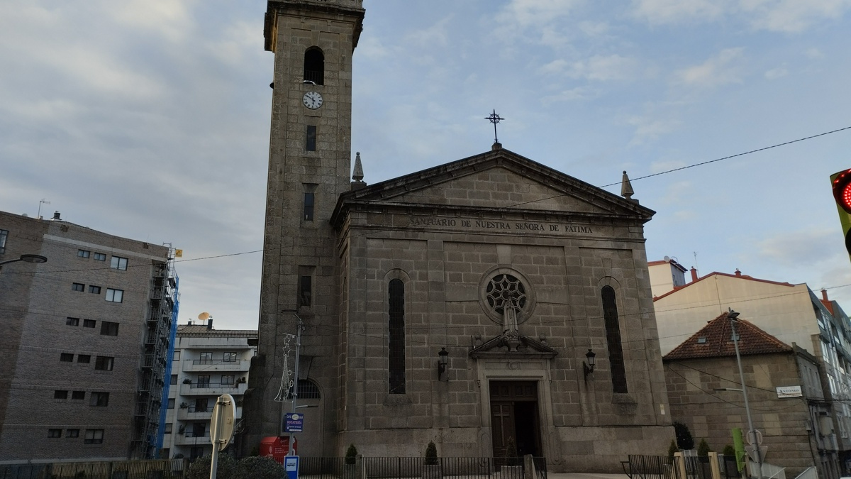 Iglesia de Fátima, principal referente de la zona