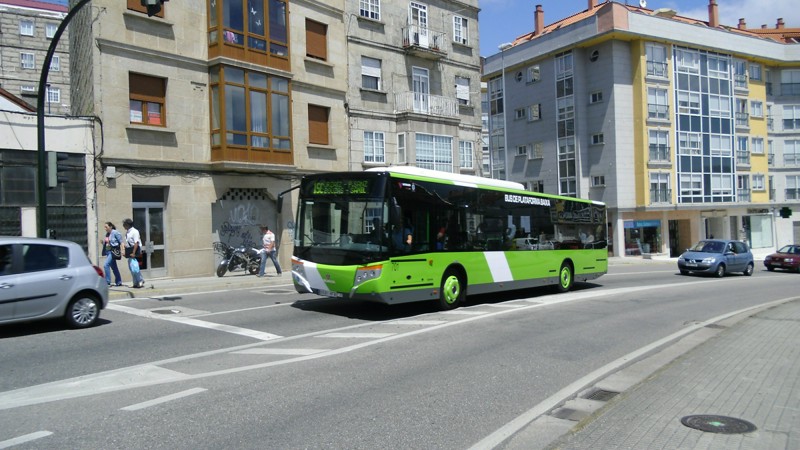 El autobús 701 a los dos días de su estreno, a día de hoy todavía circula, aunque deberían quedarle meses